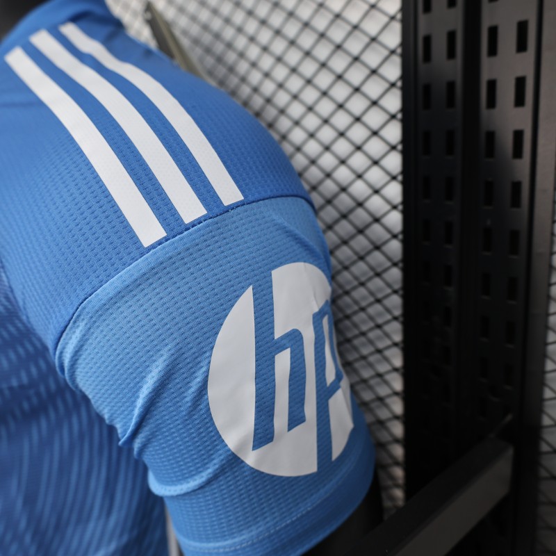 Player Version 25/26 Real Madrid Blue Goalkeeper Jersey