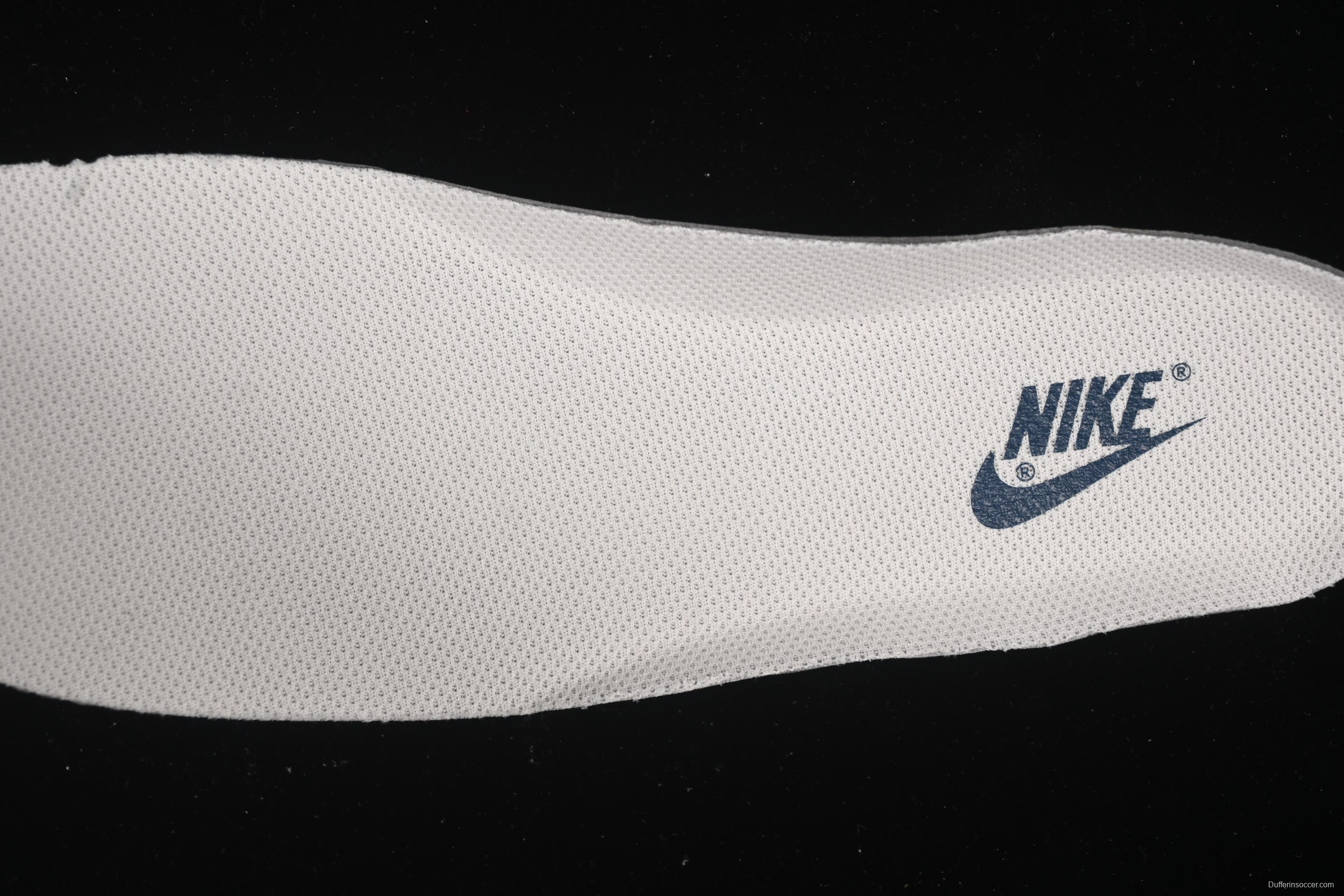 Nike Air Force 1'07 Low Collaboration Sneakers in Dark Blue with Mini Swoosh Logo - HH7518-047