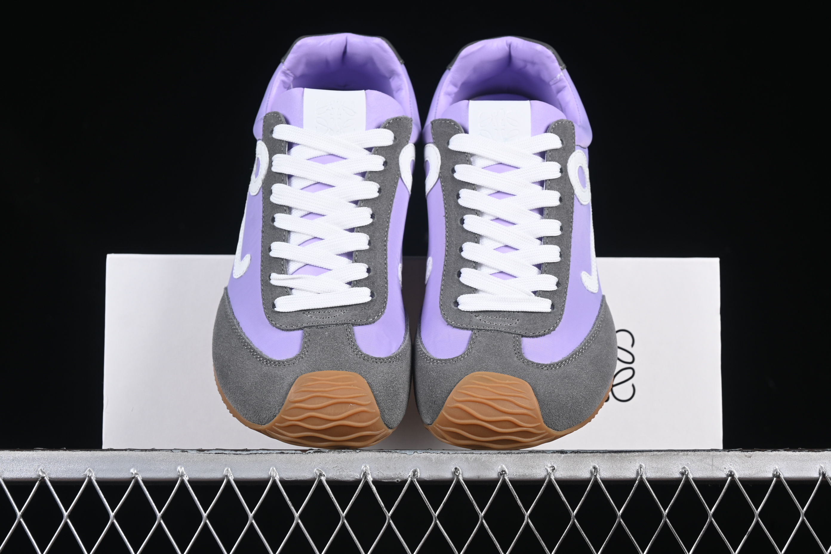 Loewe Ballet Runner 2.0 Sneakers Retro Style Lightweight Casual Shoes - PURPLE