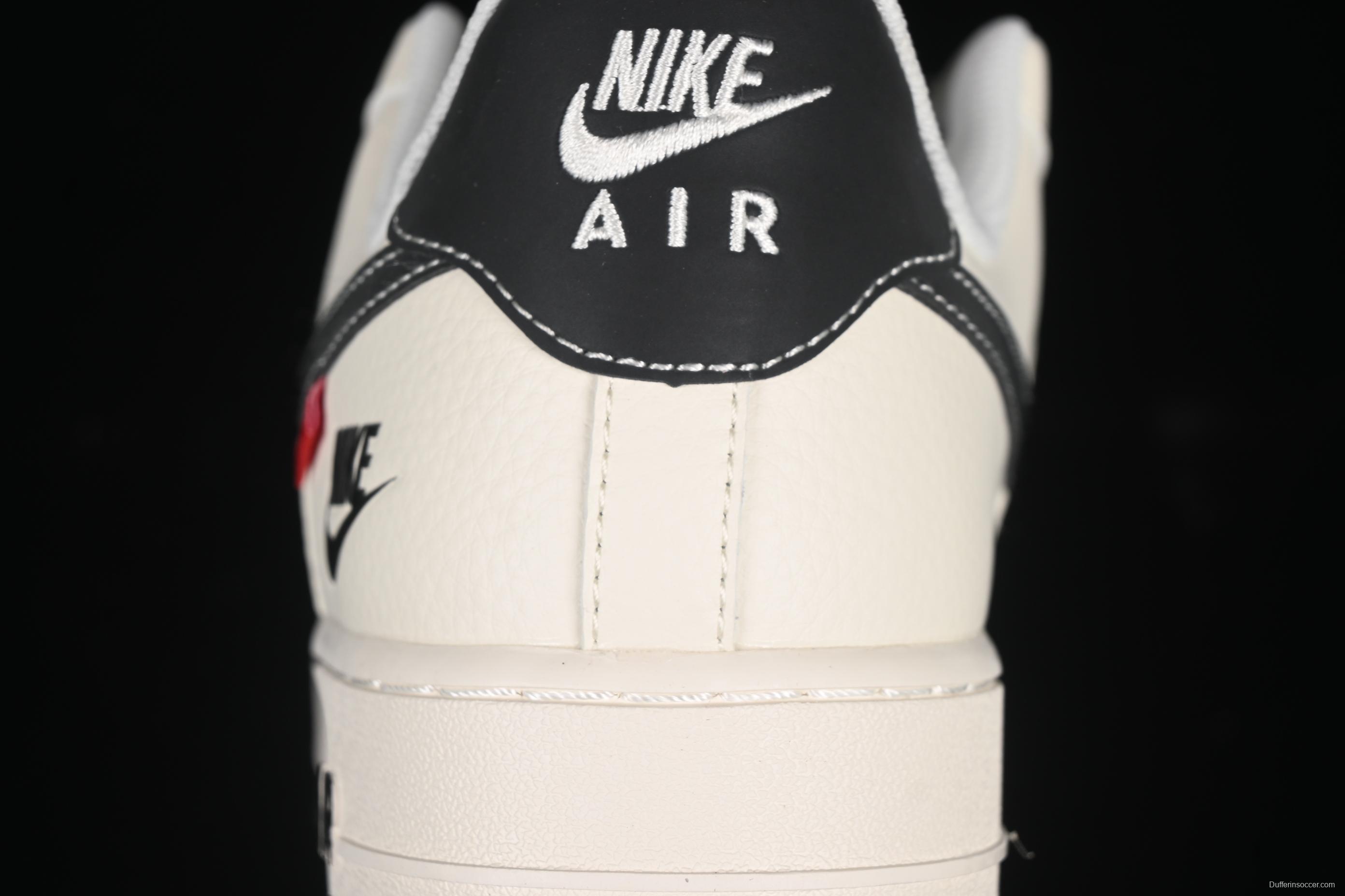Nike Air Force 1 '07 Low Supreme Casual Sneakers with Full-Length Air Cushion - HH7518-038