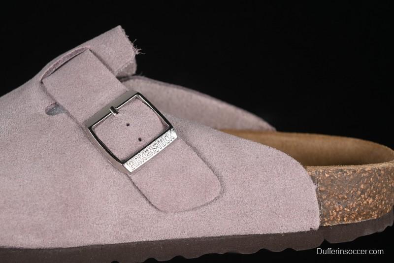 Birkenstock Arizona Soft Footbed Sandals with Suede Leather and Lambswool Lining - G.D4