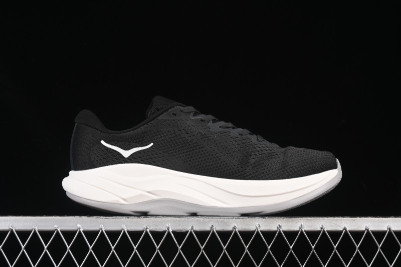 HOKA ONE ONE Rincon 4 Lightweight Breathable Knit Running Shoes - 1155131 BWHT