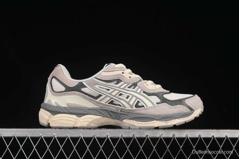 Asics Gel-NYC Retro Breathable Casual Shoes with Cushioning for Men - 1201A789-103