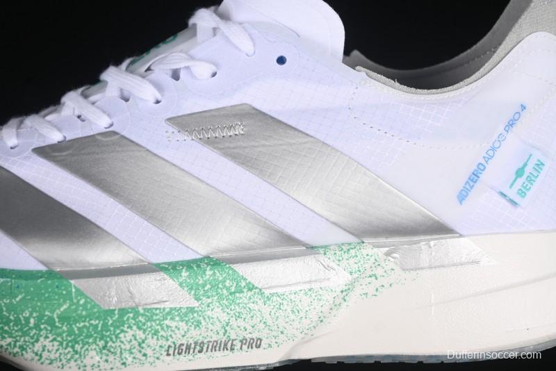 Adidas Adizero Adios 4 Running Shoes Lightweight Breathable Low-Top - JR6354