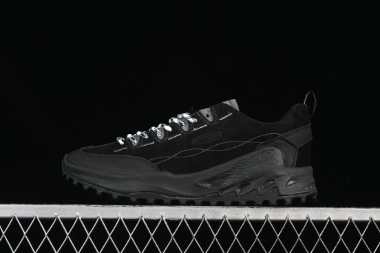 Keen Jasper Rocks SP Urban Series Retro Low-Top Lace-Up Outdoor Camping Hiking Mountaineering Training Shoes - 1025169Black