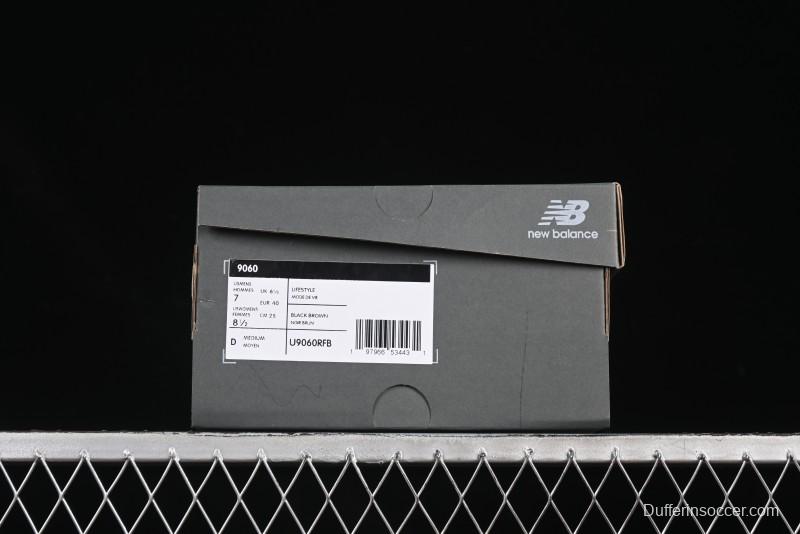 Joe Freshgoods x New Balance 9060 Retro Casual Running Sneakers with ABZORB Cushioning - U9060RFB