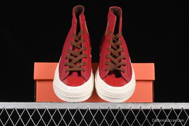 Converse Chuck Taylor All Star 1970s High Top Sneakers in China Red - A12460C