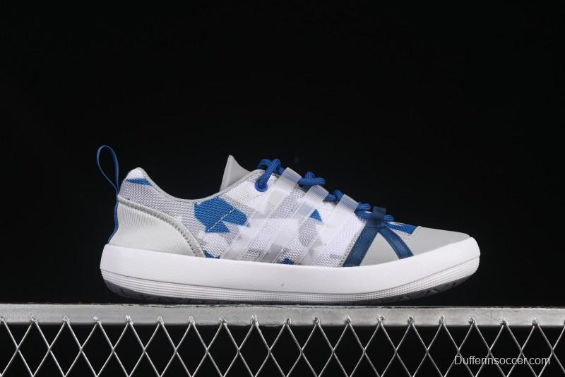 Adidas Climacool Boat Lace Graphic Breathable Cushion Casual Shoes - BA8395