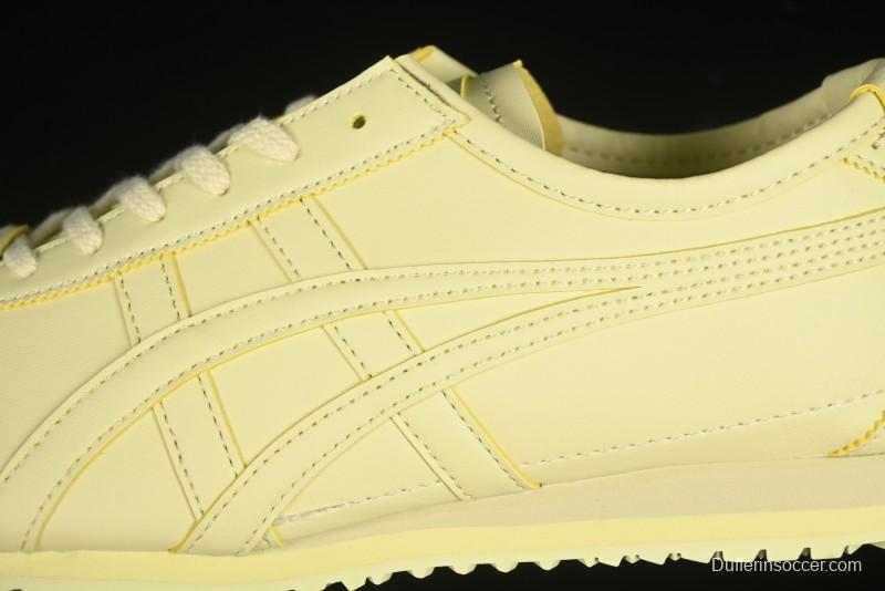 Onitsuka Tiger Mexico 66 Cactful-S Low-Top Leather Running Shoes in Pastel Colorway - 1183C347-750