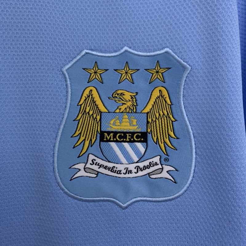 13/14 Retro Manchester City Home Jersey