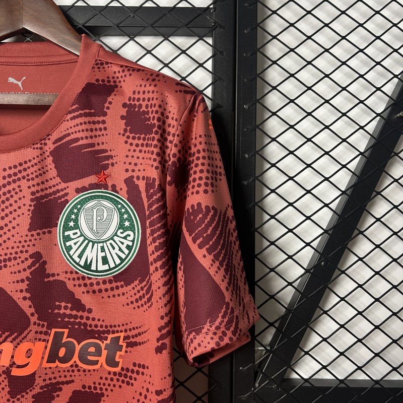25/26 Palmeiras Goalkeeper Red Jersey