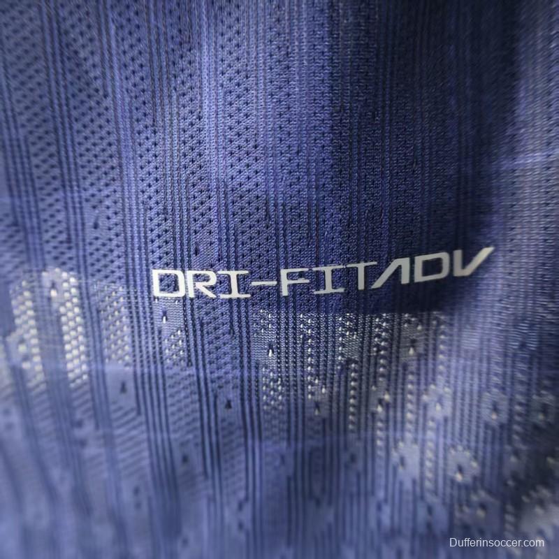 Player Version 25/26 FC Barcelona Purple with Red Streak Pattern Jersey