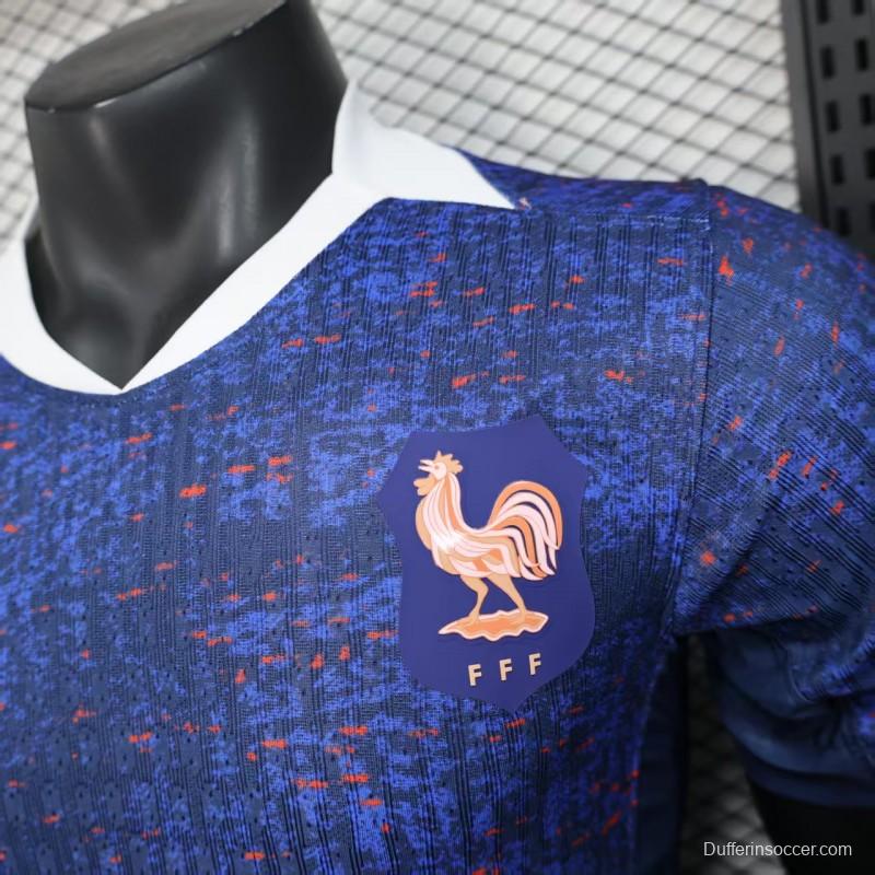 Player Version 2025 France Home Jersey