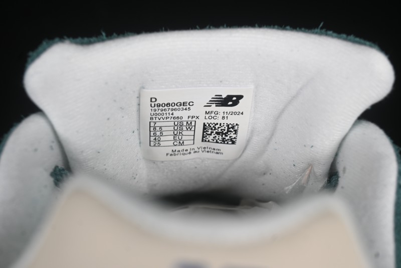 New Balance NB9060 Series Retro Casual Running Shoes with ABZORB Cushioning - U9060GEC