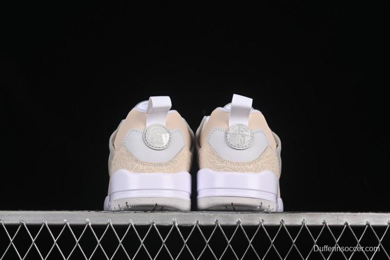 Nike Jordan Spizike Low Retro Blue Hybrid Sneaker with Air Jordan 3, 4, 5, 6 Design Elements - HV6528-100