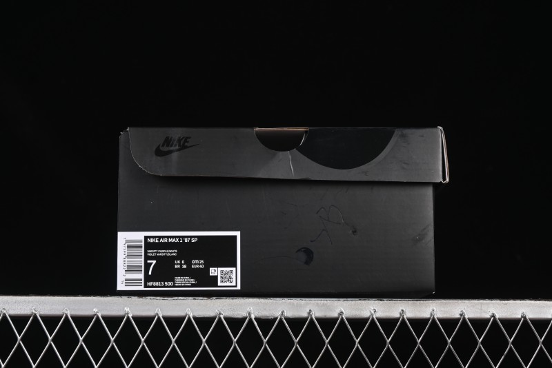 Nike Air Max 1 Retro Running Shoes with Half-Sole Air Cushion - HF8813-500