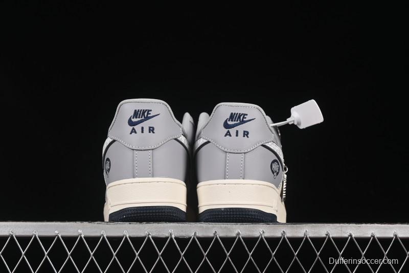 Nike Air Force 1 '07 Low Kaws Collaboration Beige Grey Casual Sneakers - KK1988-077