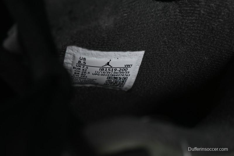 Nike Undefeated x Air Jordan 4 OG Sneakers in Olive Green Suede with Orange and Black Accents - IB1519-200