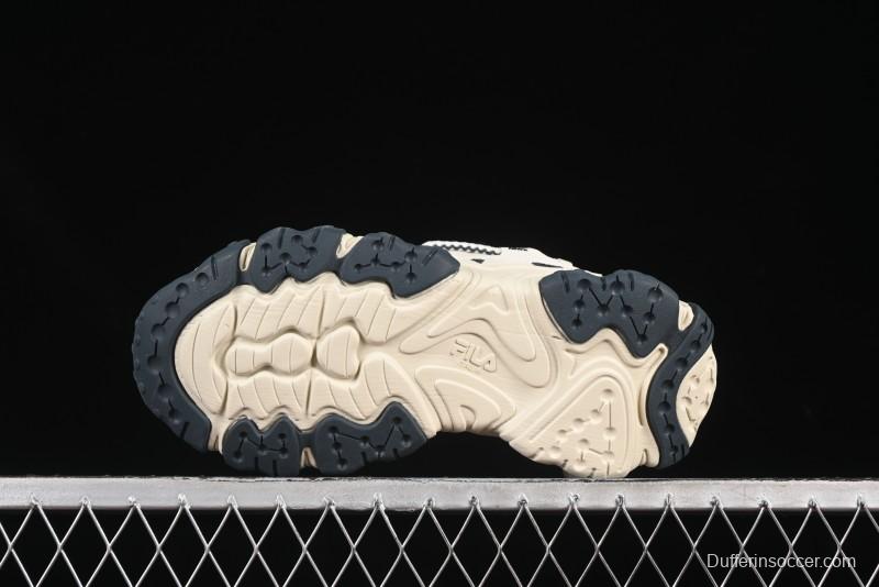 Fila Heritage Fluid Cat Paw 5.0 Retro Dad Shoes with Lace-Up Design - F12W432101FSH