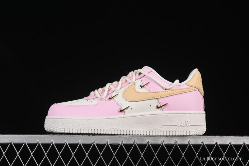 Nike Air Force 1 '07 Low Pink Sugar Low-Top Casual Sneakers - ZB2574-600