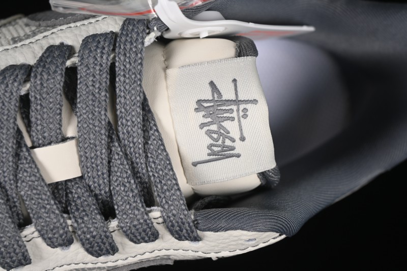 Nike Air Force 1'07 Low Stussy Collaboration Woven Fabric Low-Top Casual Sneakers - BZ6808-101