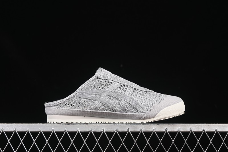Onitsuka Tiger Mexico 66 Sabot Slip-On Shoes with Breathable Mesh Upper - 1183A707-020