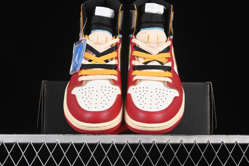 Nike Union x Air Jordan 1 Retro High Basketball Shoes Shadow Chicago - HV8563-600