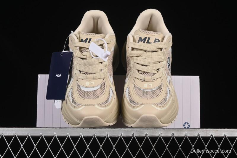 New York Yankees MLB Chunky Curve Runner Monogram Thick Sole Casual Running Shoes - 3ARNSPL5N50SAS