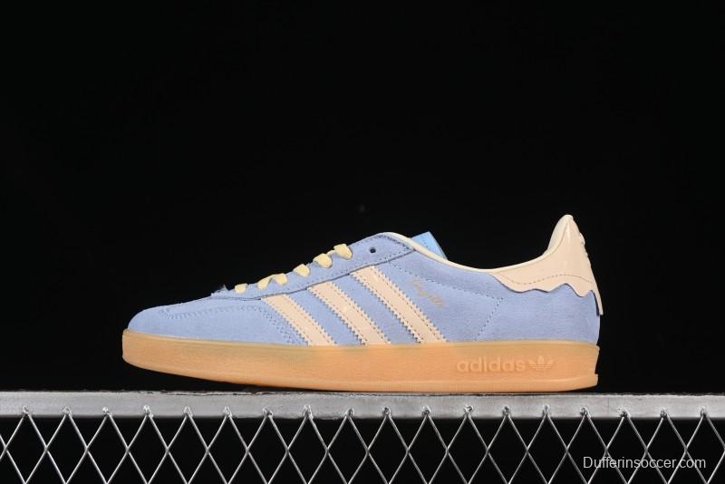 Adidas Originals Gazelle Indoor JR8029 Retro Casual Slip-Resistant Low-Top Sneakers