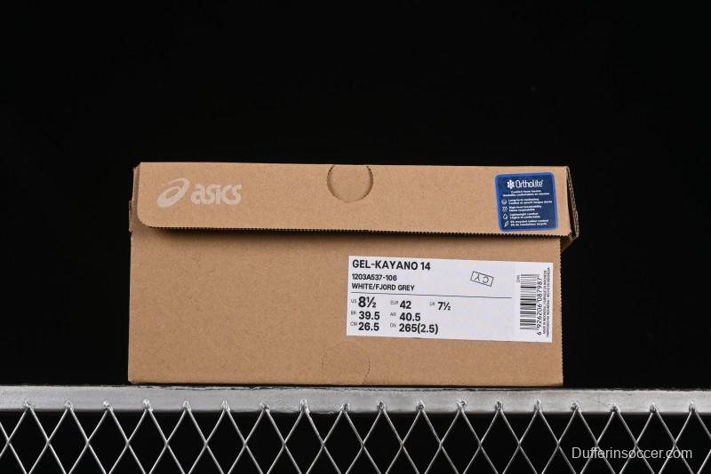 Asics Gel-Kayano 14 Running Shoes with FF BLAST PLUS Cushioning and 3D Visible GEL - 1203A537-106