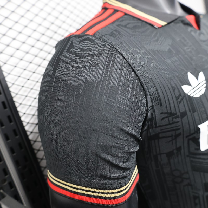 Player Version 25/26 Arsenal Black POLO Jersey