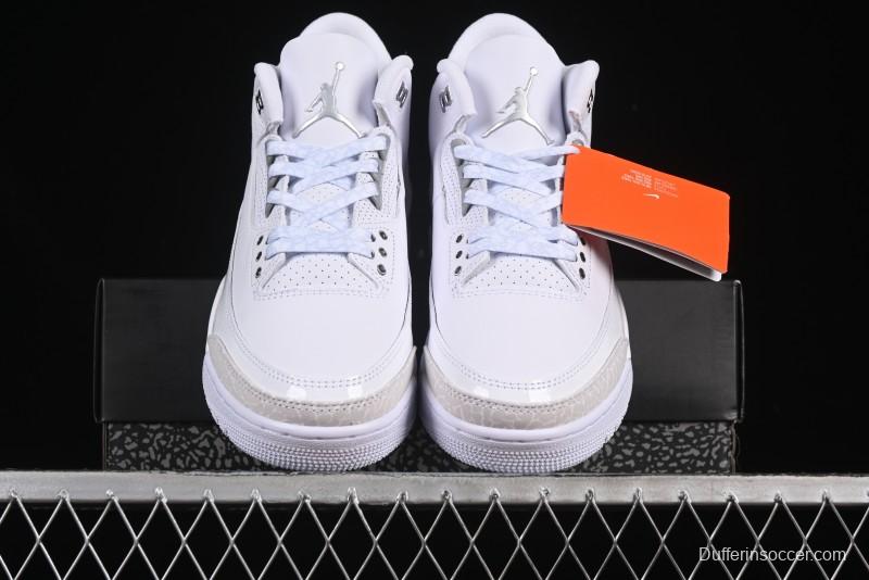 Nike Air Jordan 3 Retro Pure Money Sneakers - CT8532-111
