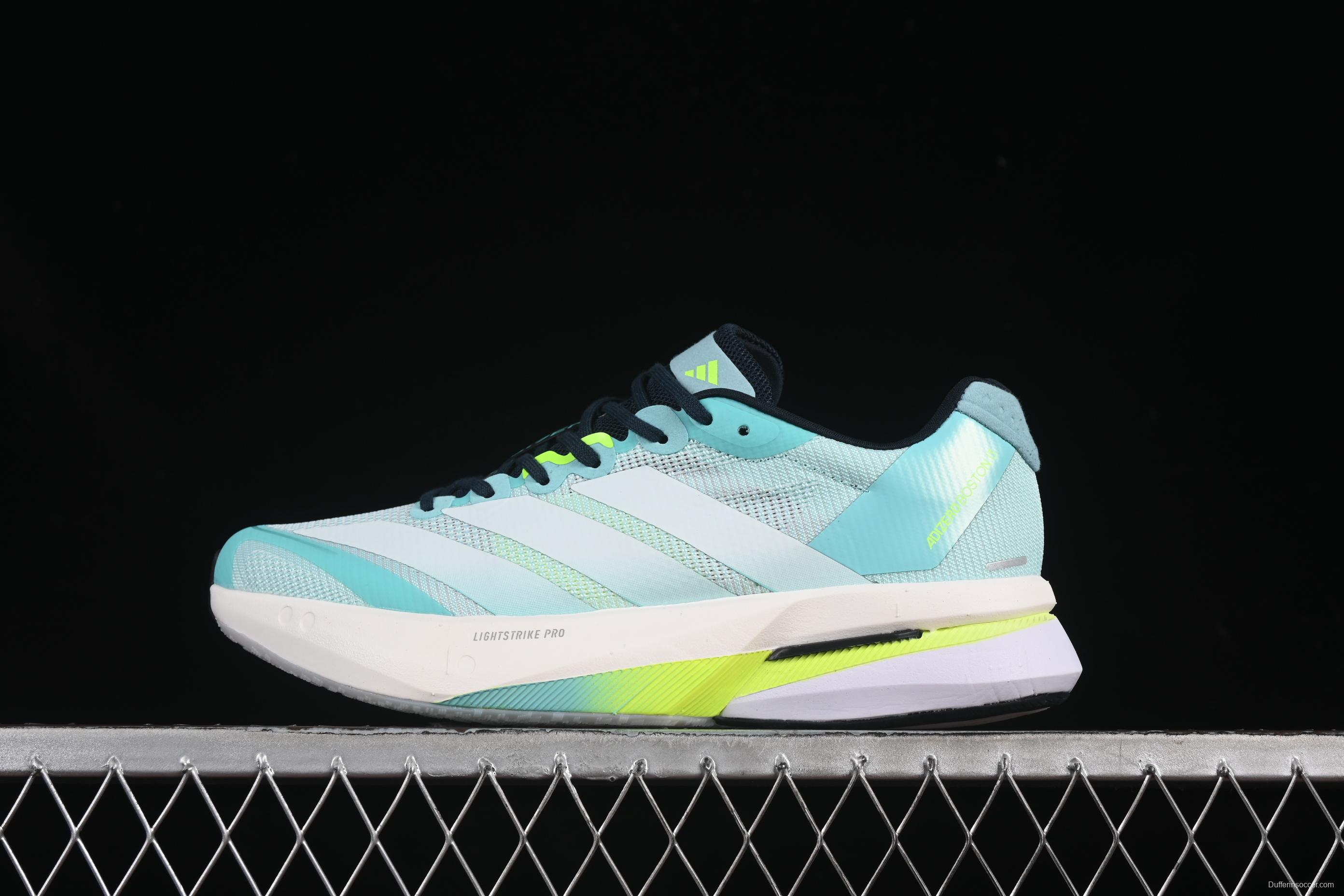Adidas Adizero Boston 13 Running Shoes with Breathable Design - JS4945