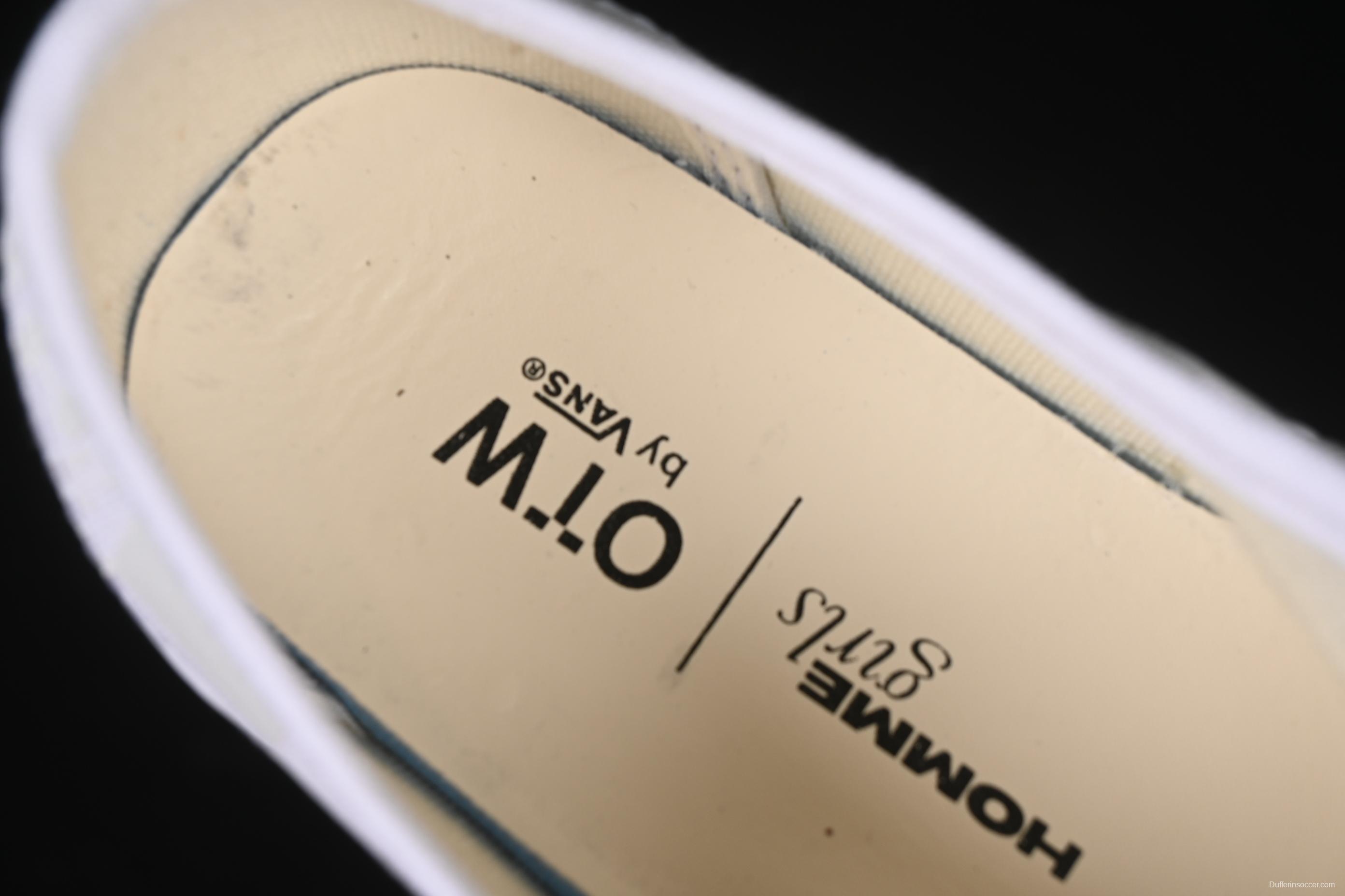 Vans Authentic 44 DX Checkerboard Slip-On Skate Shoes - VN000EEUCCZ