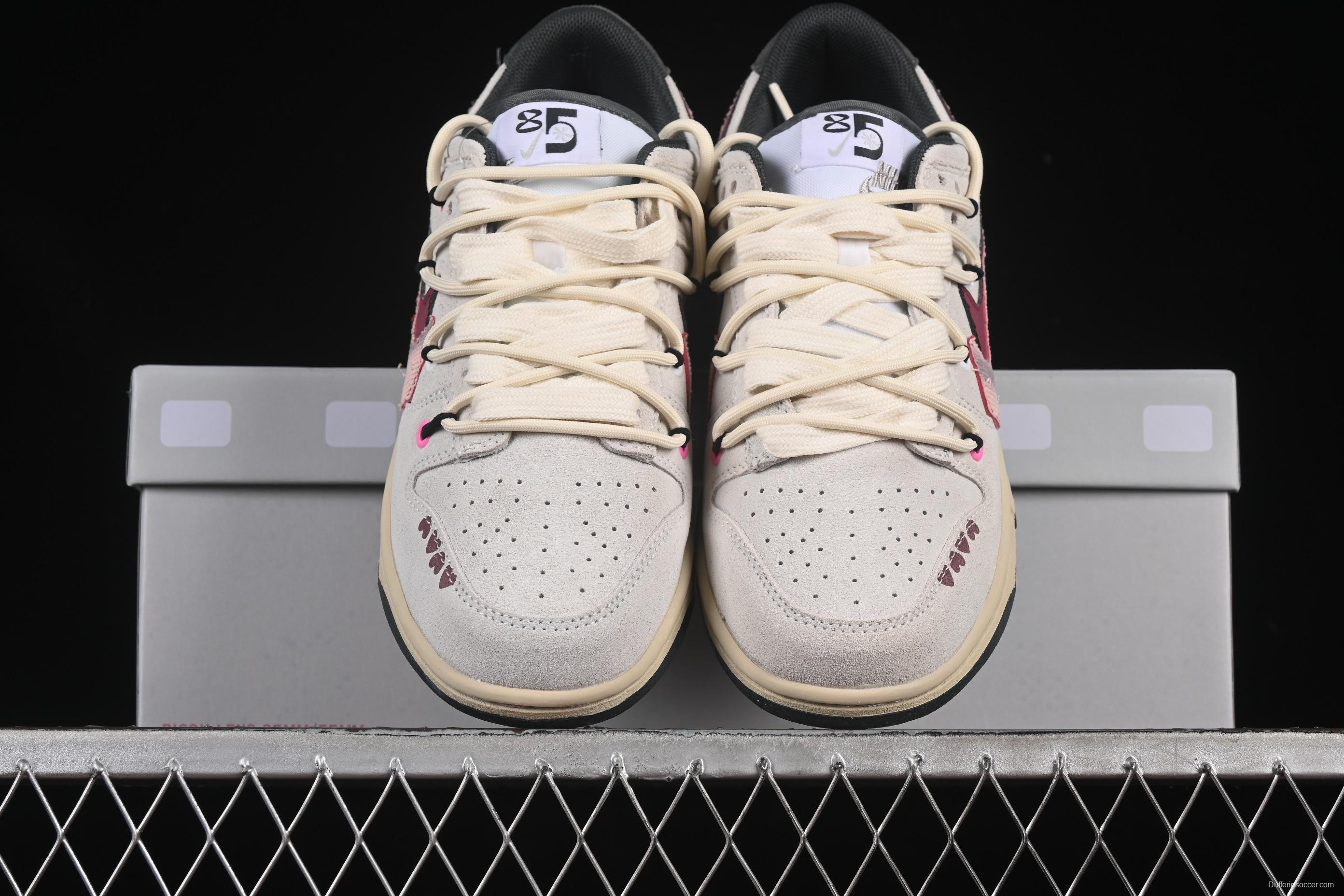 Nike Dunk Low Panda Valentine's Day Mischief Film Love Letter Low-Top Casual Sneakers - HV1800-101