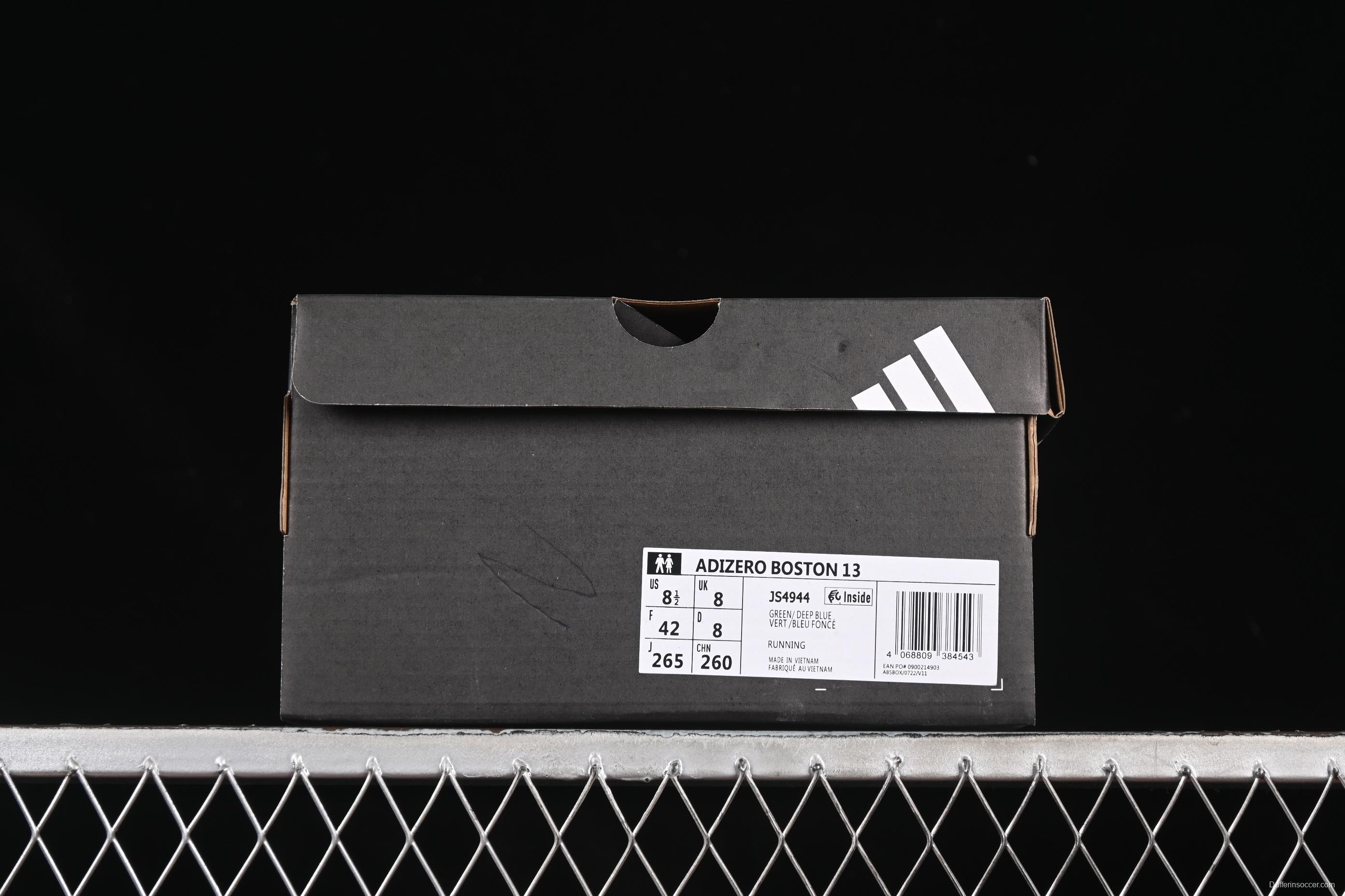 Adidas Adizero Boston 13 Running Shoes with Breathable Design - JS4944