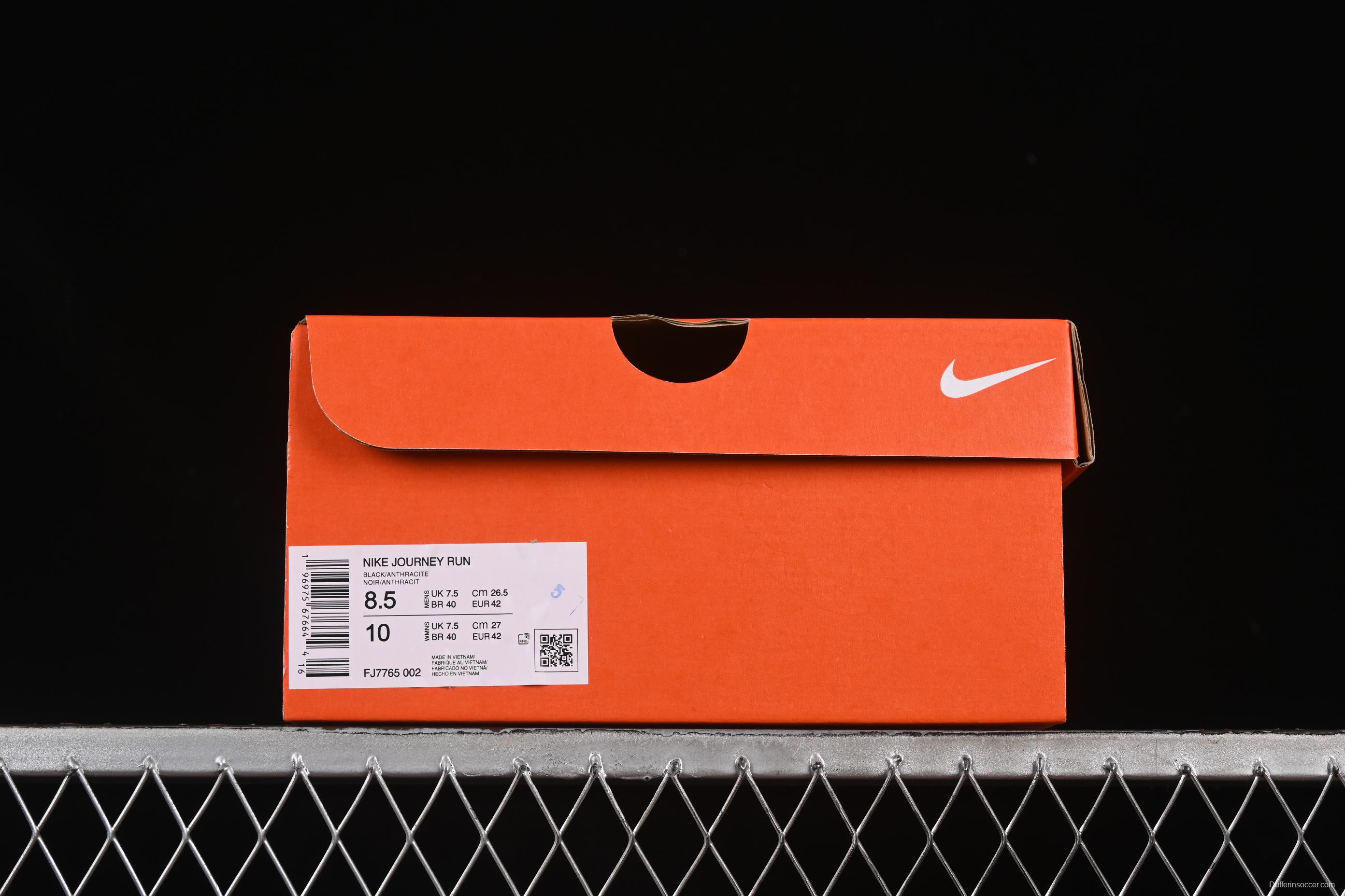 Nike Journey Run 2024 Low-Top Casual Running Shoes with Shock Absorption Anti-Slip and Wear-Resistant Design - FJ7765-002