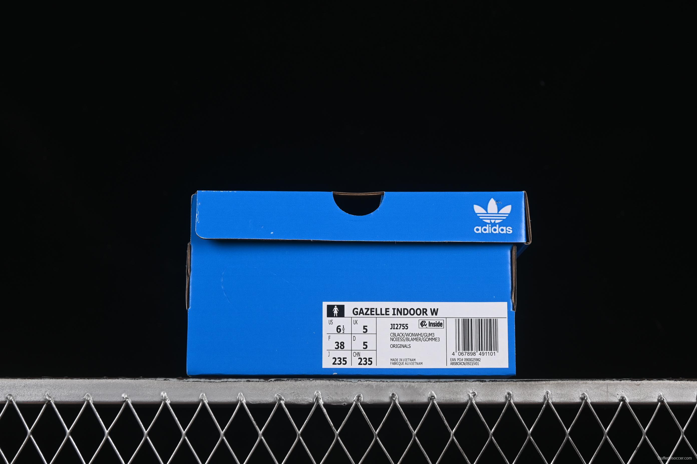 Adidas Originals Gazelle Indoor Retro Casual Shoes with Anti-Slip and Wear-Resistant Design - JI2755