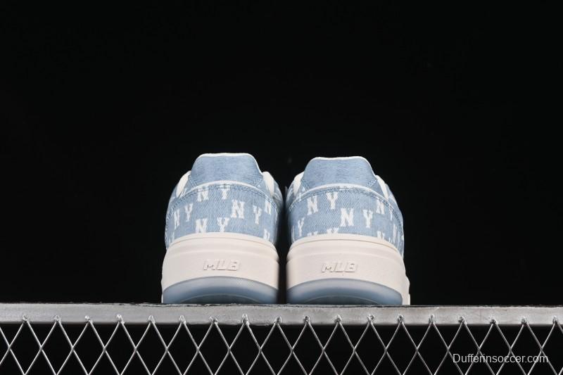 Adidas NY MLB Chunky Liner Embo Monogram New York Yankees Height-Increasing Thick Sole Casual Running Shoes - 3ASXV015N50BLS