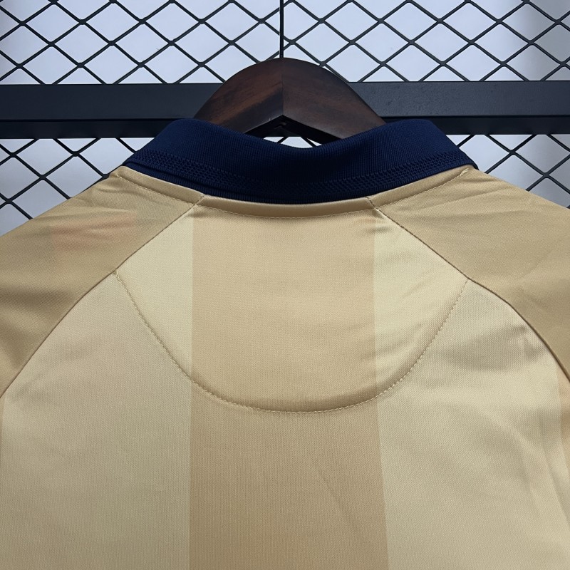 25/26 Deportivo La Coruna Gold Long Sleeve Jersey