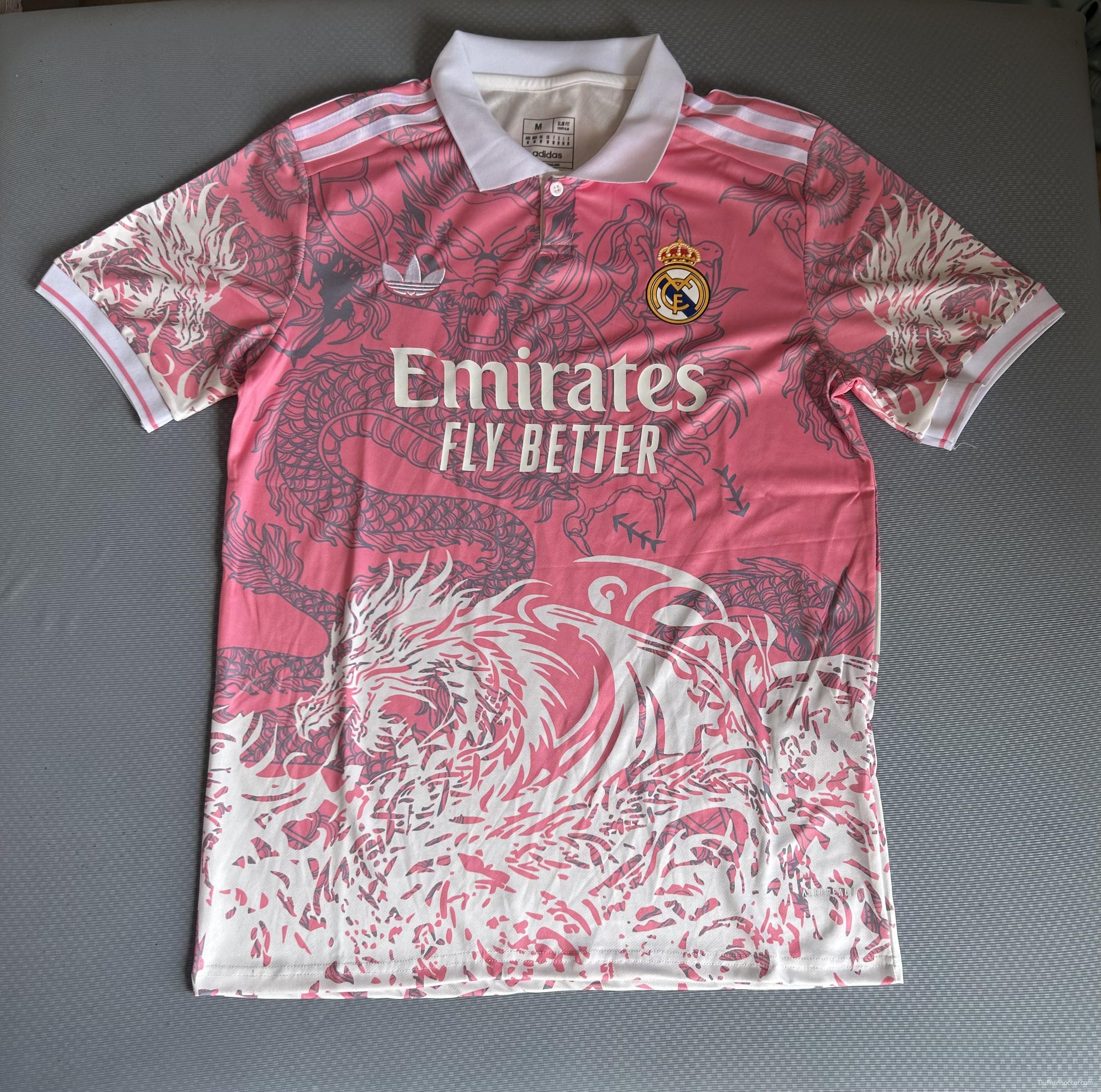 25/26 Real Madrid Pink Dragon Special Jersey