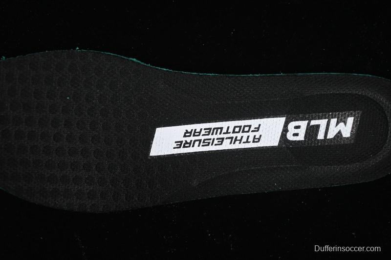 New York Yankees MLB Dome Runner Thick Sole Hollow Out Height Increasing Casual Running Shoes - 3ARND015N50BKS