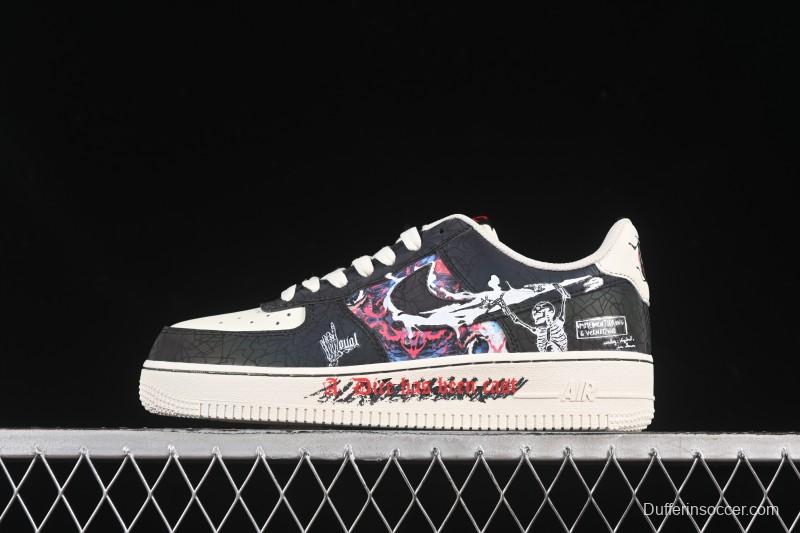 Nike Air Force 1'07 Low Happy To End Casual Sneakers - DY2032-320