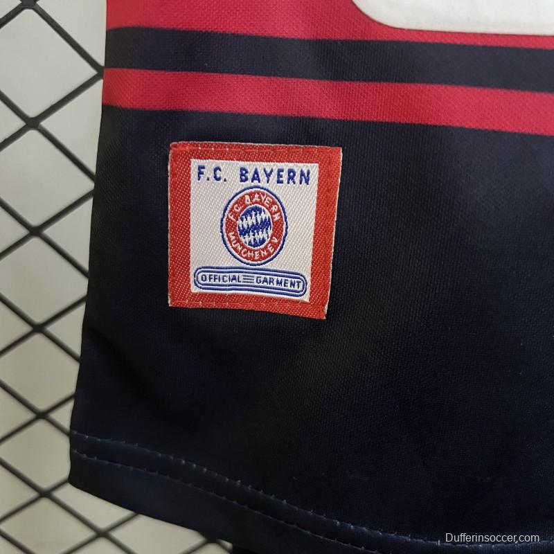 Retro 97/99 Kids Bayern Munich Home Size 16-28 Jersey