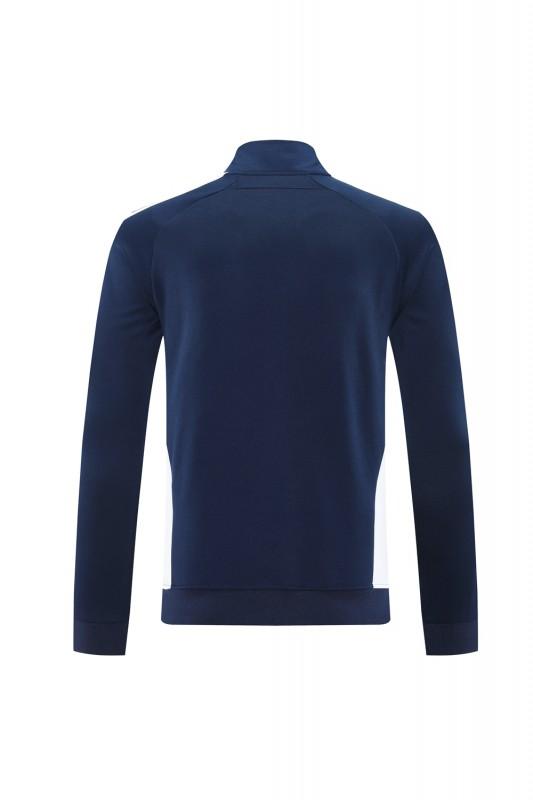 25/26 Real Madrid Navy/White Full Zipper Jacket +Long Pants