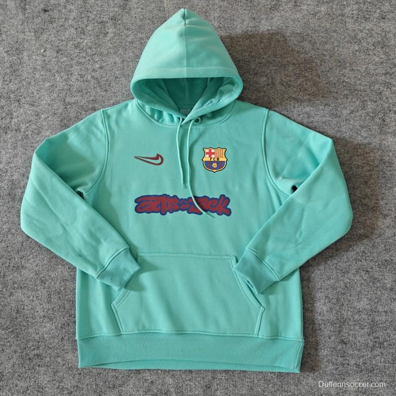 25/26 Barcelona Black Cactus Jack Hoodie -7 Colors