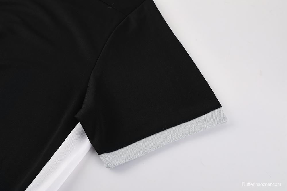 2025 NIKE Black Short Sleeve Jersey + Shorts