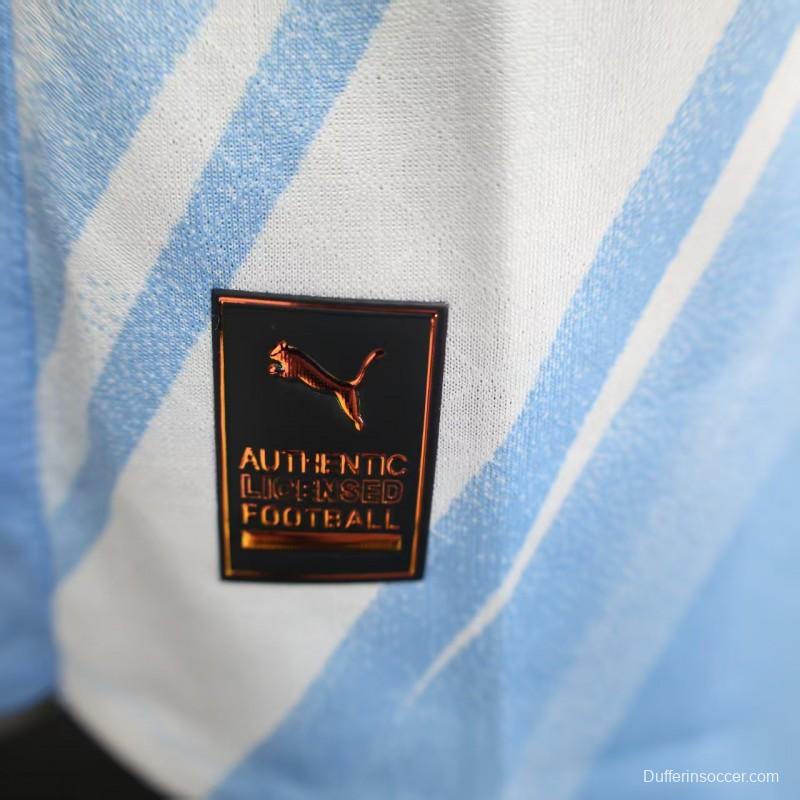 Player Version 25/26 Manchester City Home Long Sleeve Jersey