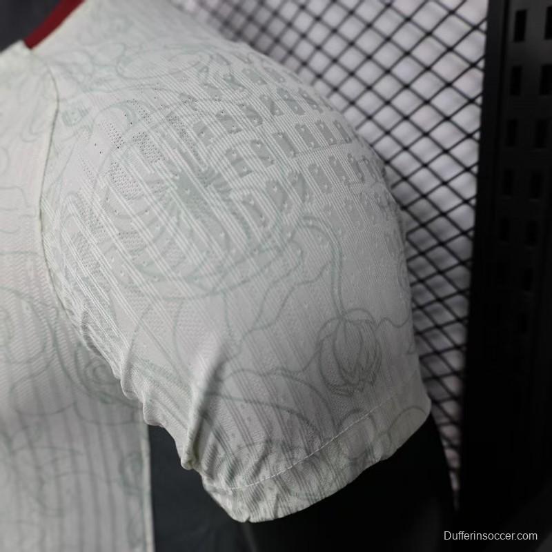 Player Version 2025 China Away WHITE  Jersey