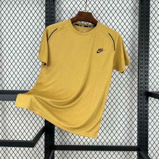 2025 NIKE Sportwear Brown T-Shirt #1044